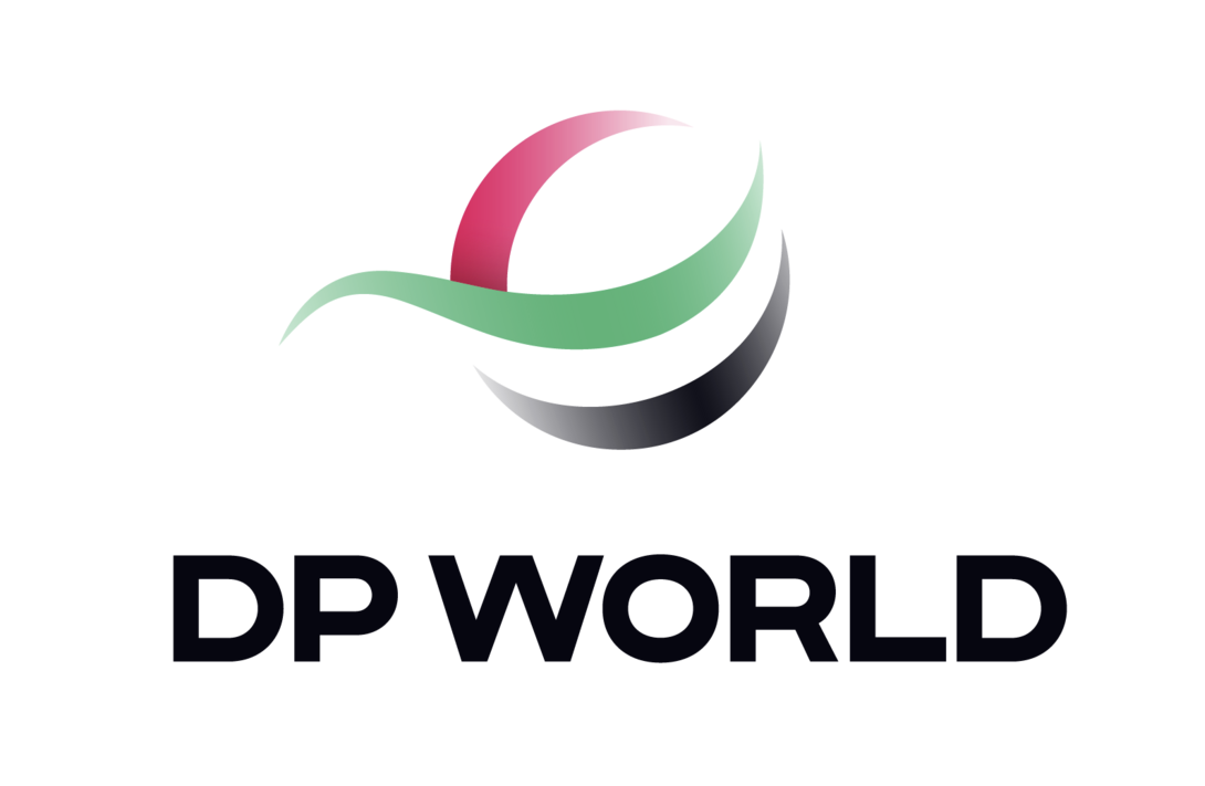 Logo van MPET, containerterminal in de haven van Antwerpen